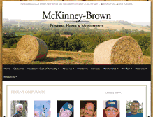 Tablet Screenshot of mckinneybrown.com